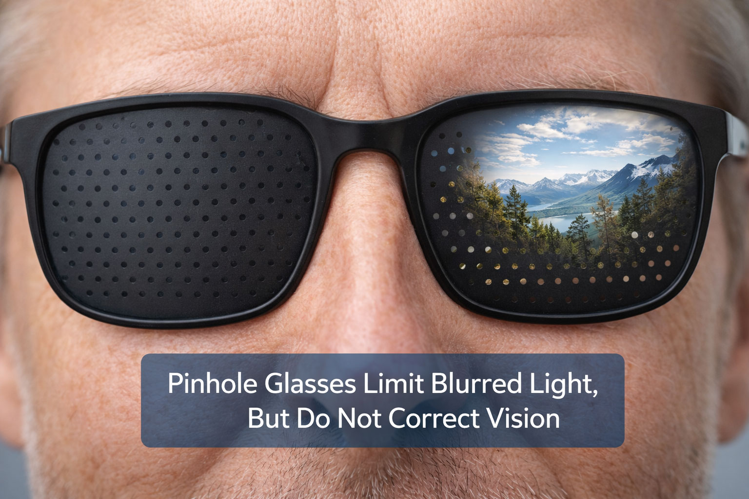 man-wearing-pinhole-glasses