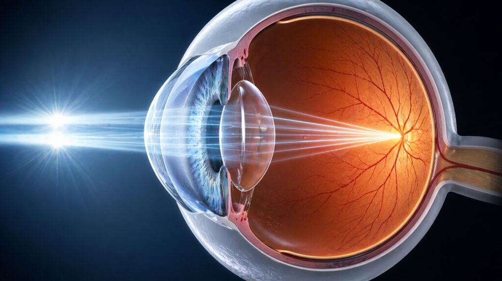 light sensative eyes